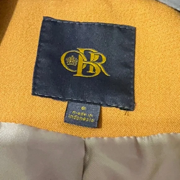 OUTBACK RED Vintage Duffle Coat S 19” p2p Mustard EUC - Picture 3 of 11